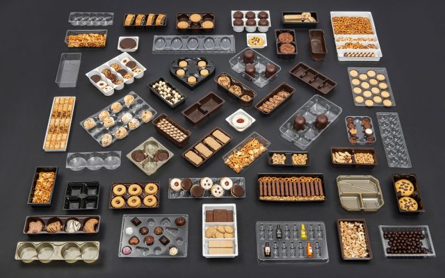 Desszert- és dobozbetétek - préslégformázott műanyag