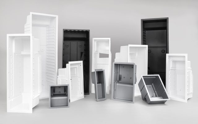 Vákuumformázott burkolat