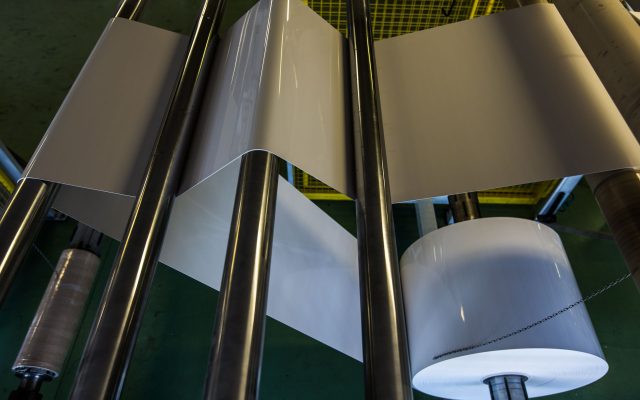 extrudálás - fólia tekercs