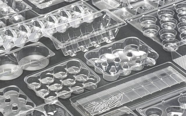 préslégformázás - desszert dobozbetétek víztiszta műanyag