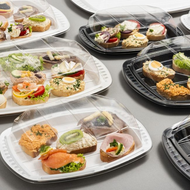 műanyag hidegételes tálcák