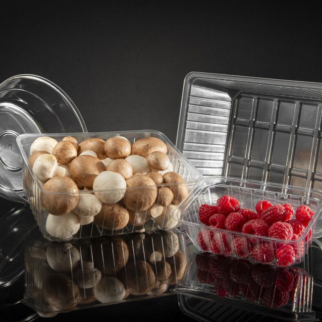 műanyag málnás gombás dobozok